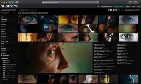shotdeck|cinematography website.
